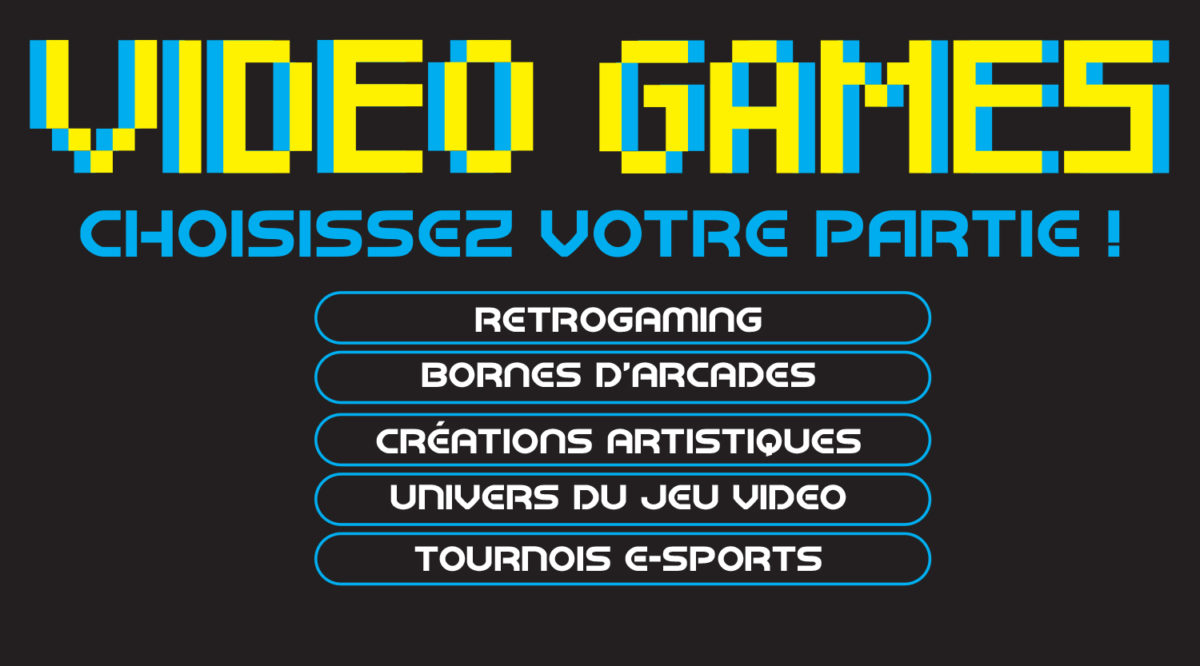 VIDEO GAMES (affiche decaux) PROP 5