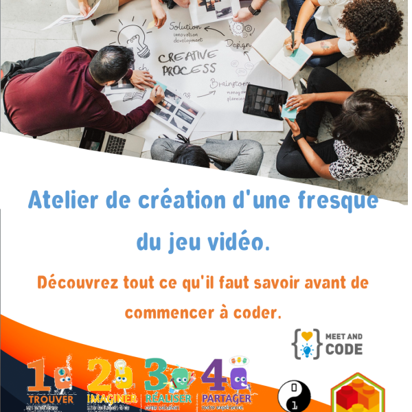 Organiser une fresque du jeu vidéo
