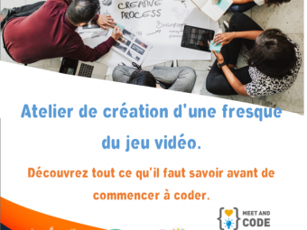 affiche fresque jeu video